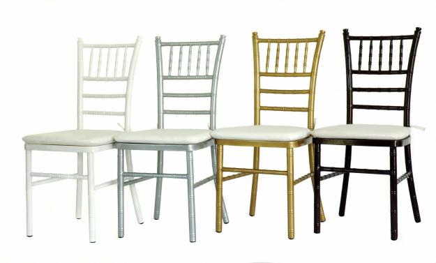 Silver Chiavari Chair, Chair Rentals