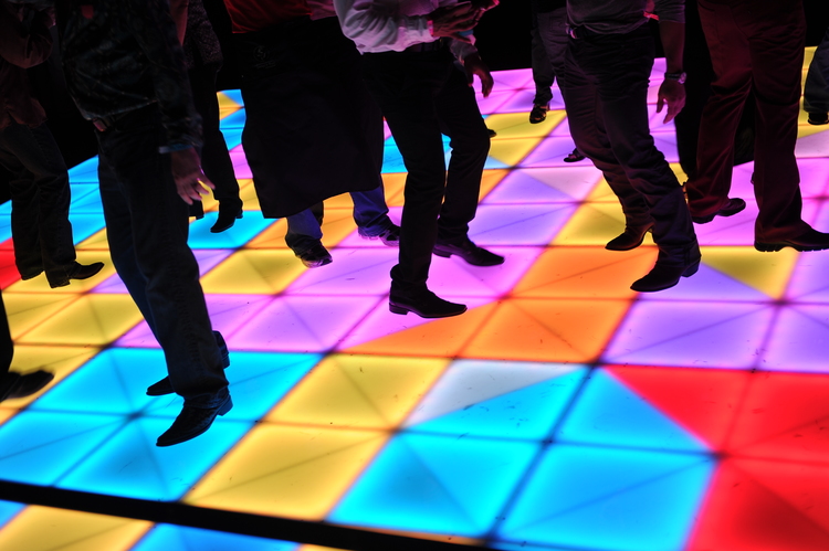 Dance Floor Creates Fun Environment For Everyone!