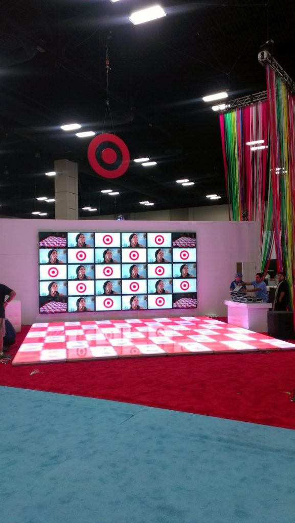 Dance Floors can be Customized! - Target Event