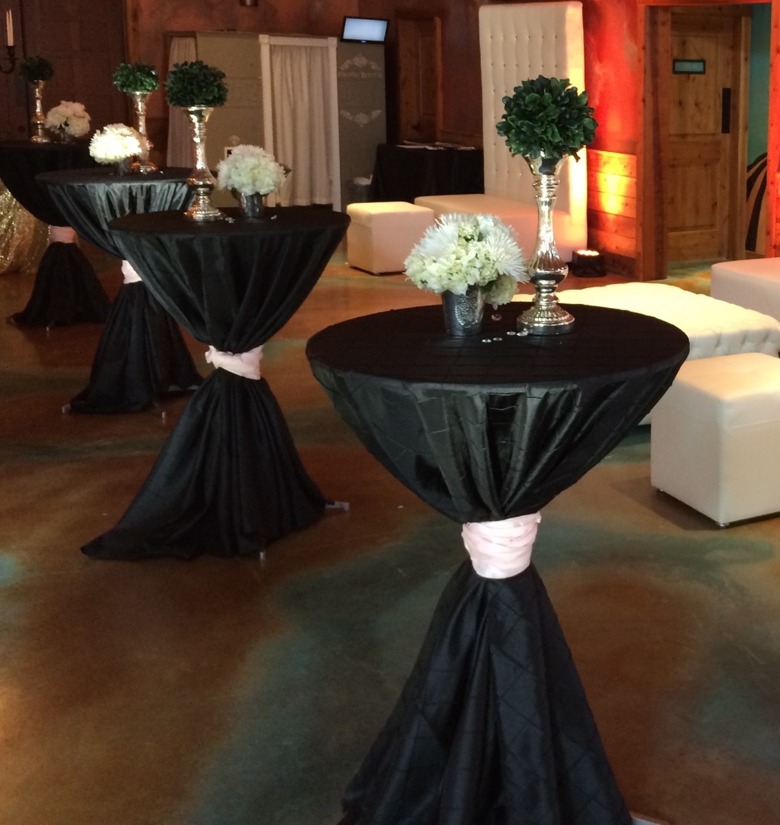 Cocktail Tables Enhance Any Event